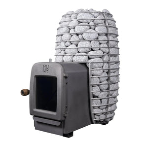 HUUM Hive Heat 12 kW LS Wood-Burning Sauna Stove w/ Firebox Extension Package-HUUM-HQ Sauna