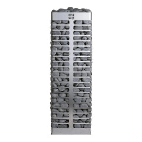 HUUM STEEL Mini Series 3.5kW Sauna Heater Package-HUUM-UKU Local Black-HQ Sauna
