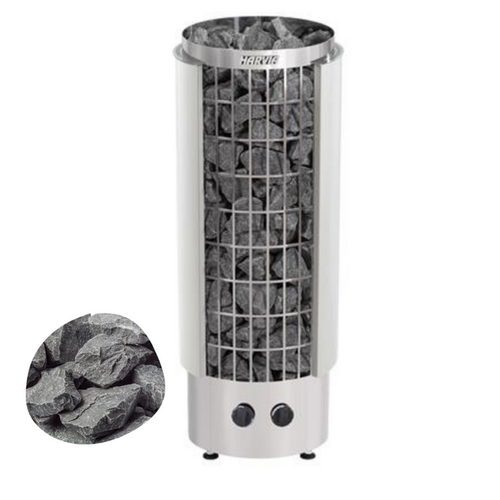 Harvia Cilindro PC80 Sauna Heater Package-Harvia-240V/1PH (Home Use)-HQ Sauna