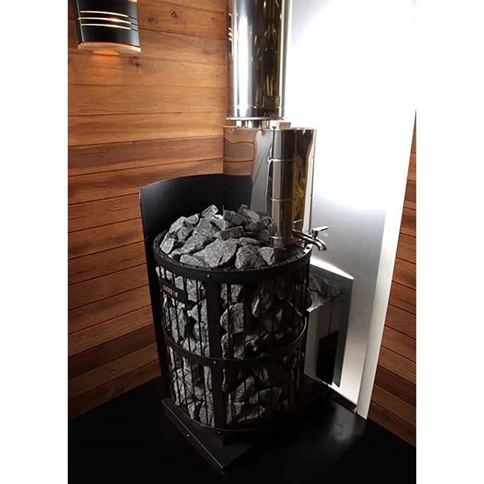 Harvia Legend 150 SL 16kW Wood Burning Sauna Stove w/ Fire Chamber Extension-Harvia-HQ Sauna