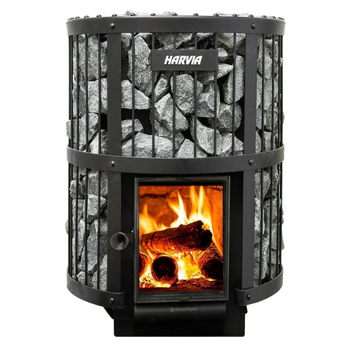 Harvia Legend 240 Greenflame Wood-Burning Sauna Stove-Harvia-HQ Sauna