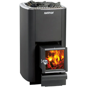 Harvia M3 SL Wood-Burning Sauna Stove w/ Exterior Feed-Harvia-HQ Sauna