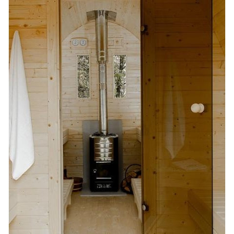 Harvia Sauna Wood Stove Chimney Kit, 1500mm, Stainless Steel WHP1500-Harvia-HQ Sauna