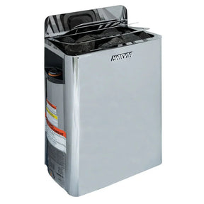 Harvia The Wall Series, 8kW, Stainless Steel Sauna Heater, 240V 1PH HSWS8U1B-Harvia-HQ Sauna