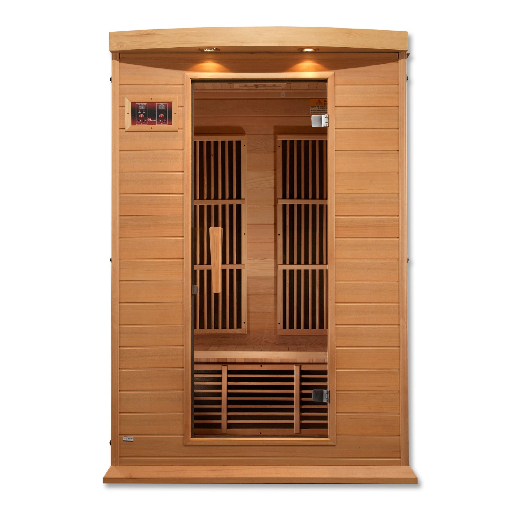Maxxus 2-Person Low EMF FAR Infrared Sauna MX-K206-01-Maxxus Saunas-HQ Sauna