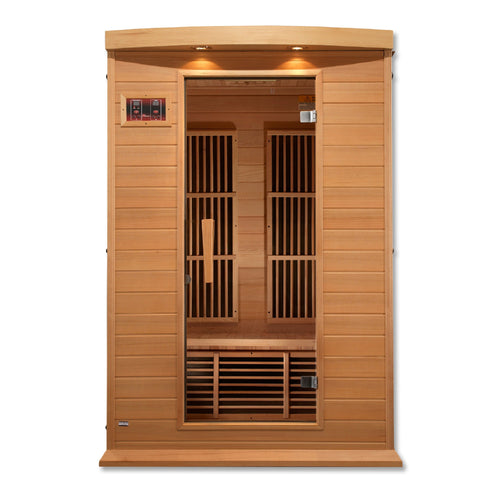 Maxxus 2-Person Low EMF FAR Infrared Sauna MX-K206-01-Maxxus Saunas-HQ Sauna