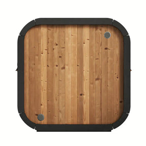 SaunaLife Model CL5G 4 Person Cube Series Outdoor Sauna Kit-SaunaLife-HQ Sauna