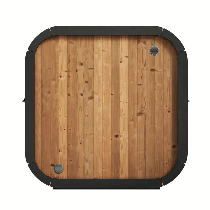 SaunaLife Model CL5G 4 Person Cube Series Outdoor Sauna Kit-SaunaLife-HQ Sauna