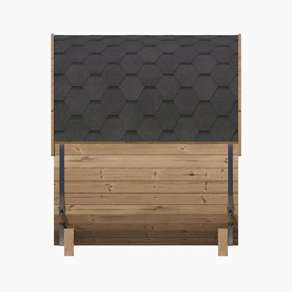 SaunaLife Model E6W 3 Person Sauna Barrel-Window-SaunaLife-HQ Sauna