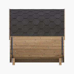 SaunaLife Model E7 4 Person Barrel Sauna-SaunaLife-HQ Sauna
