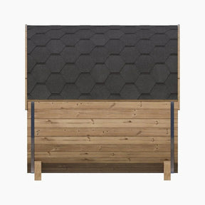 SaunaLife Model E7W 4 Person Sauna Barrel-Window-SaunaLife-HQ Sauna