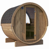 SaunaLife Model E7W 4 Person Sauna Barrel-Window-SaunaLife-HQ Sauna