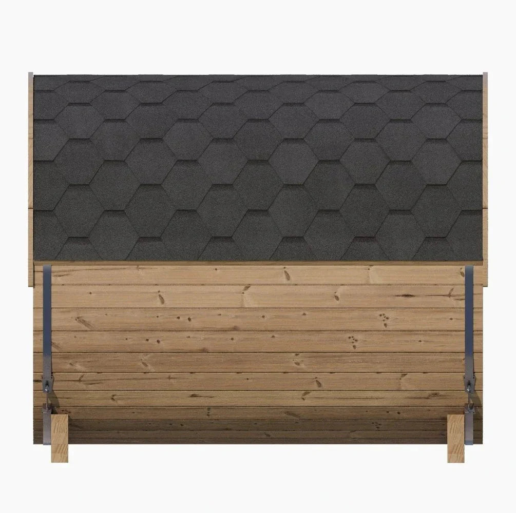 SaunaLife Model E8W 6 Person Sauna Barrel-Window-SaunaLife-HQ Sauna