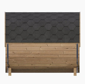 SaunaLife Model E8W 6 Person Sauna Barrel-Window-SaunaLife-HQ Sauna