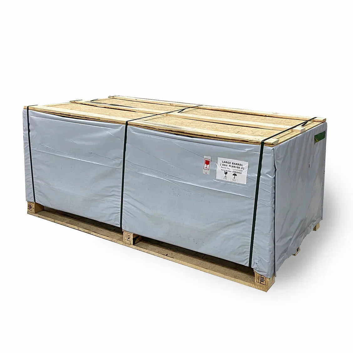 SaunaLife Model EE6G 4 Person Barrel Sauna-SaunaLife-HQ Sauna