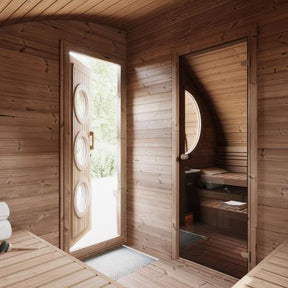 SaunaLife Model G11 8 Person Garden Series Outdoor Sauna-SaunaLife-HQ Sauna