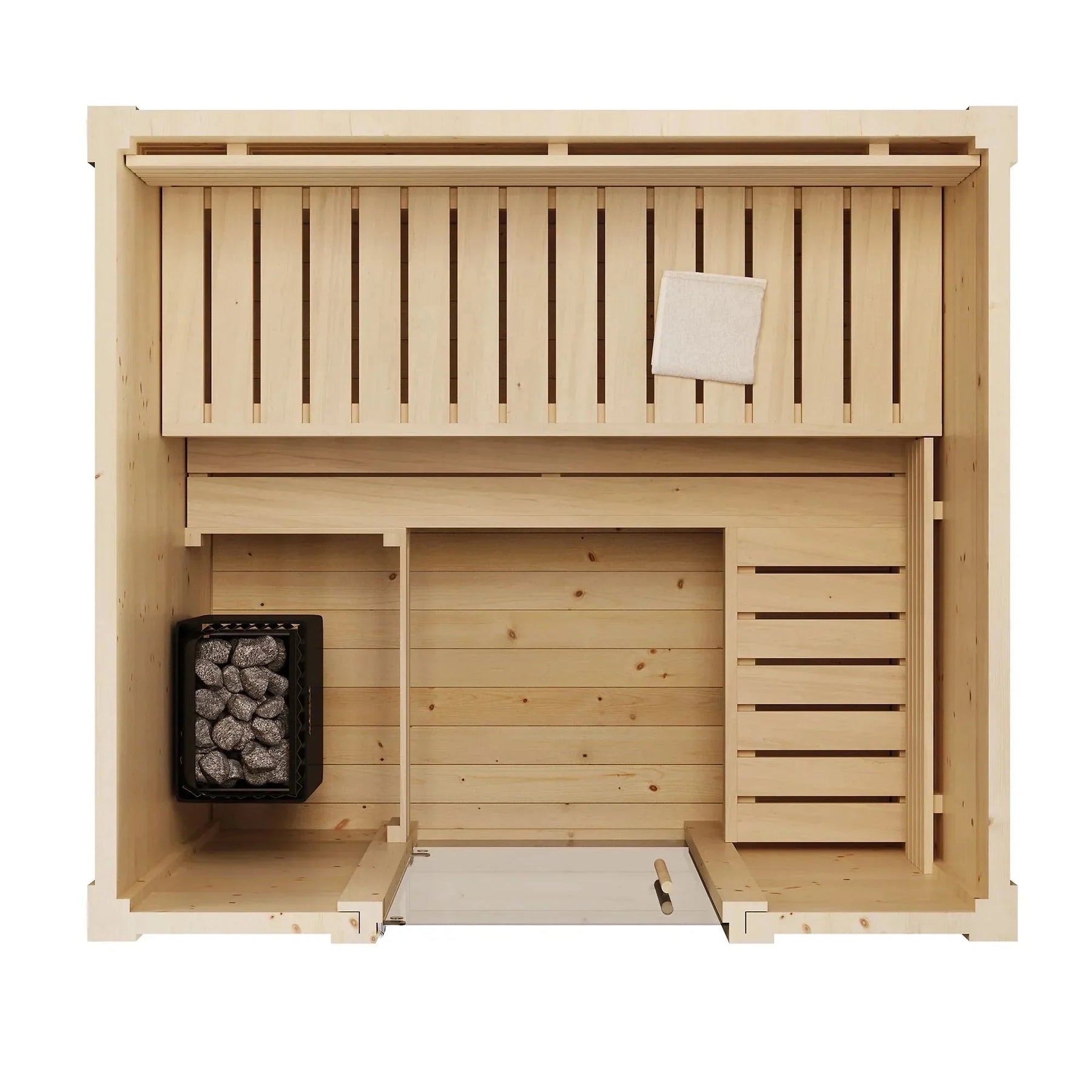 SaunaLife Model G2 4 Person Garden Series Outdoor Home Sauna Kit-SaunaLife-HQ Sauna