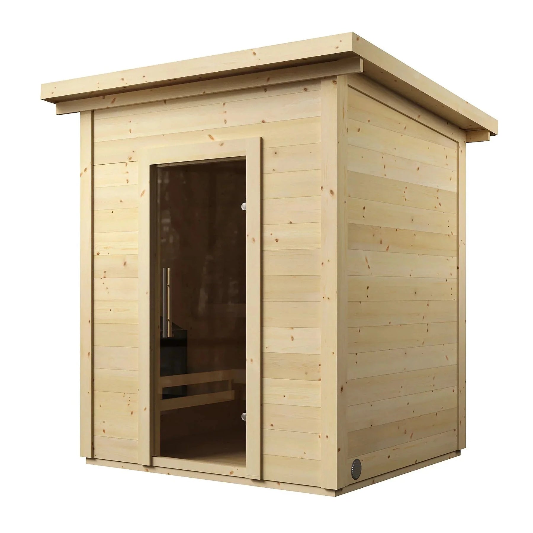SaunaLife Model G2 4 Person Garden Series Outdoor Home Sauna Kit-SaunaLife-HQ Sauna