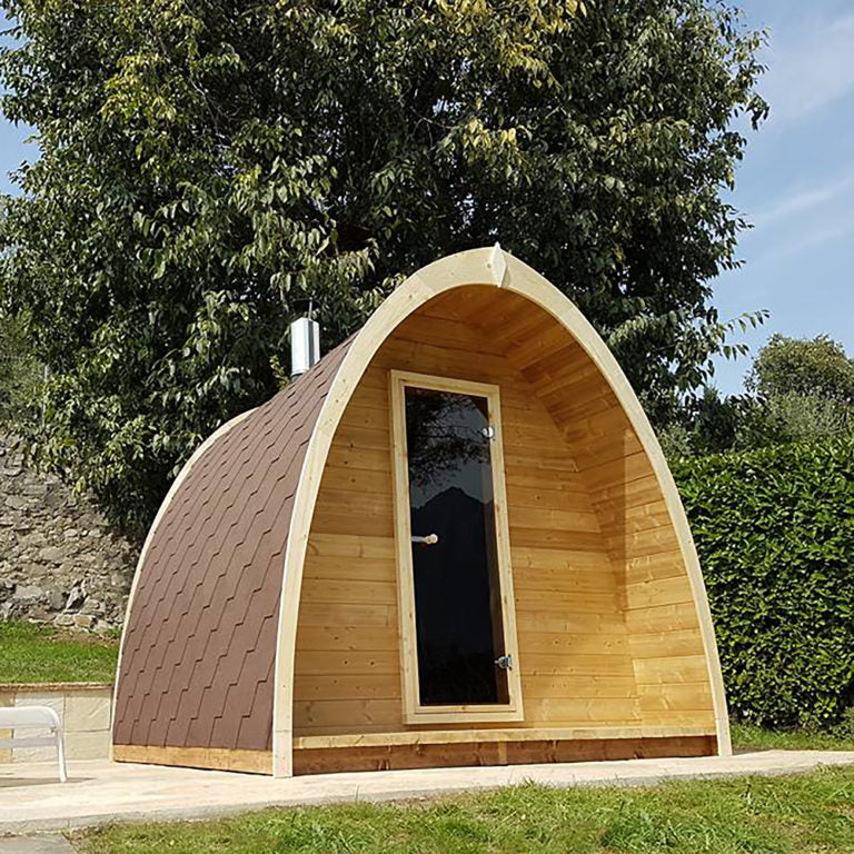 SaunaLife Model G3 4 Person Outdoor Home Sauna Kit-SaunaLife-HQ Sauna
