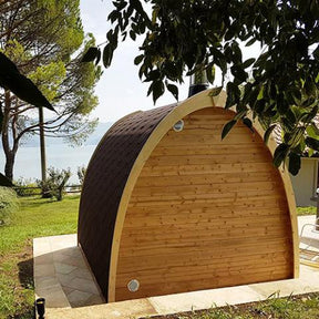 SaunaLife Model G3 4 Person Outdoor Home Sauna Kit-SaunaLife-HQ Sauna