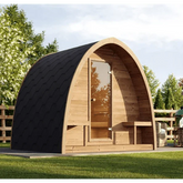 SaunaLife Model G3 4 Person Outdoor Home Sauna Kit-SaunaLife-HQ Sauna