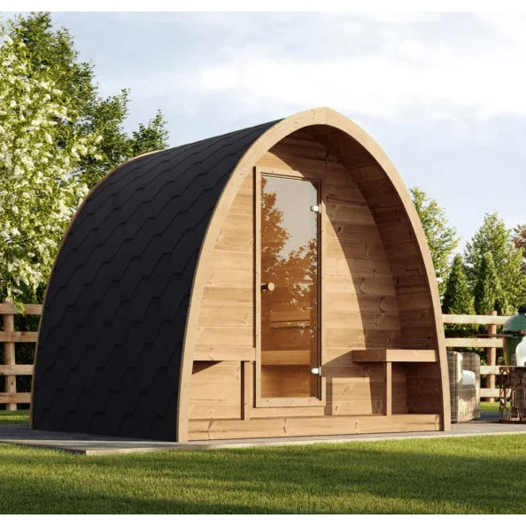 SaunaLife Model G3 4 Person Outdoor Home Sauna Kit-SaunaLife-HQ Sauna