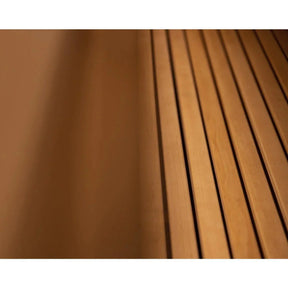 SaunaLife Model G7 6 Person Garden Series Pre-Assembled Outdoor Home Sauna-SaunaLife-Left-HQ Sauna