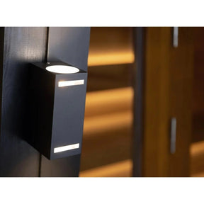 SaunaLife Model G7 6 Person Garden Series Pre-Assembled Outdoor Home Sauna-SaunaLife-Left-HQ Sauna