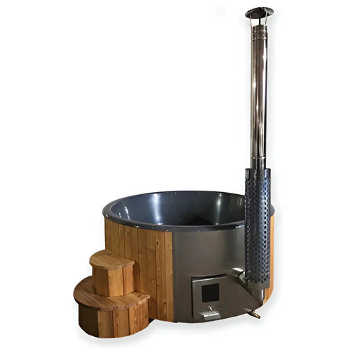 SaunaLife Model S4 Wood-Fired Hot Tub-SaunaLife-HQ Sauna