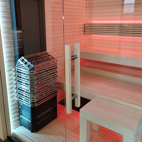 Saunum AIR 5 Sauna Heater, 4.8kW w/Climate Equalizer-Saunum-Black-HQ Sauna