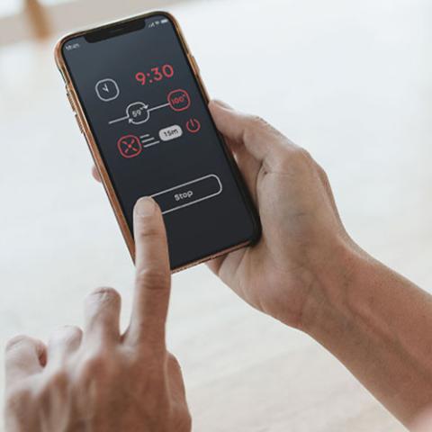 Saunum AirIQ Wi-Fi: Programmable Multi-Function Wi-Fi Sauna Heater Control, 12kW-Saunum-HQ Sauna