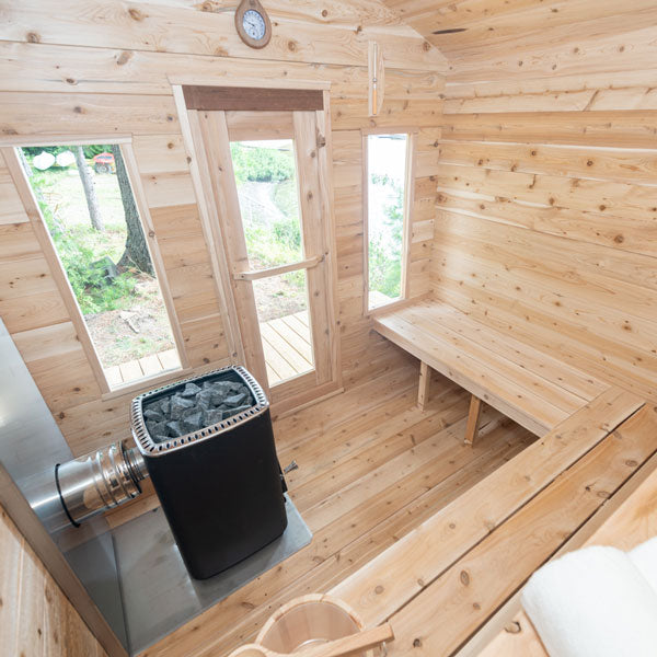 Dundalk LeisureCraft CT Georgian 2-6 Person Cabin Sauna CTC88E