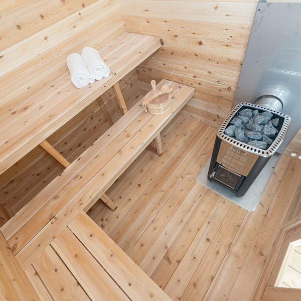 Dundalk LeisureCraft CT Georgian 2-6 Person Cabin Sauna CTC88E
